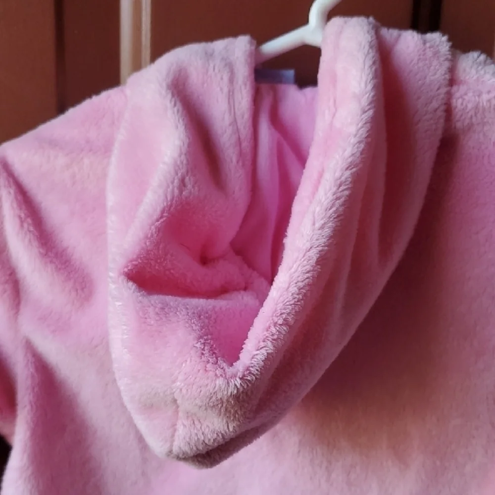 Disney Pooh And EYORE  Pink Sleep Sacks with Hood and Cartoon Design